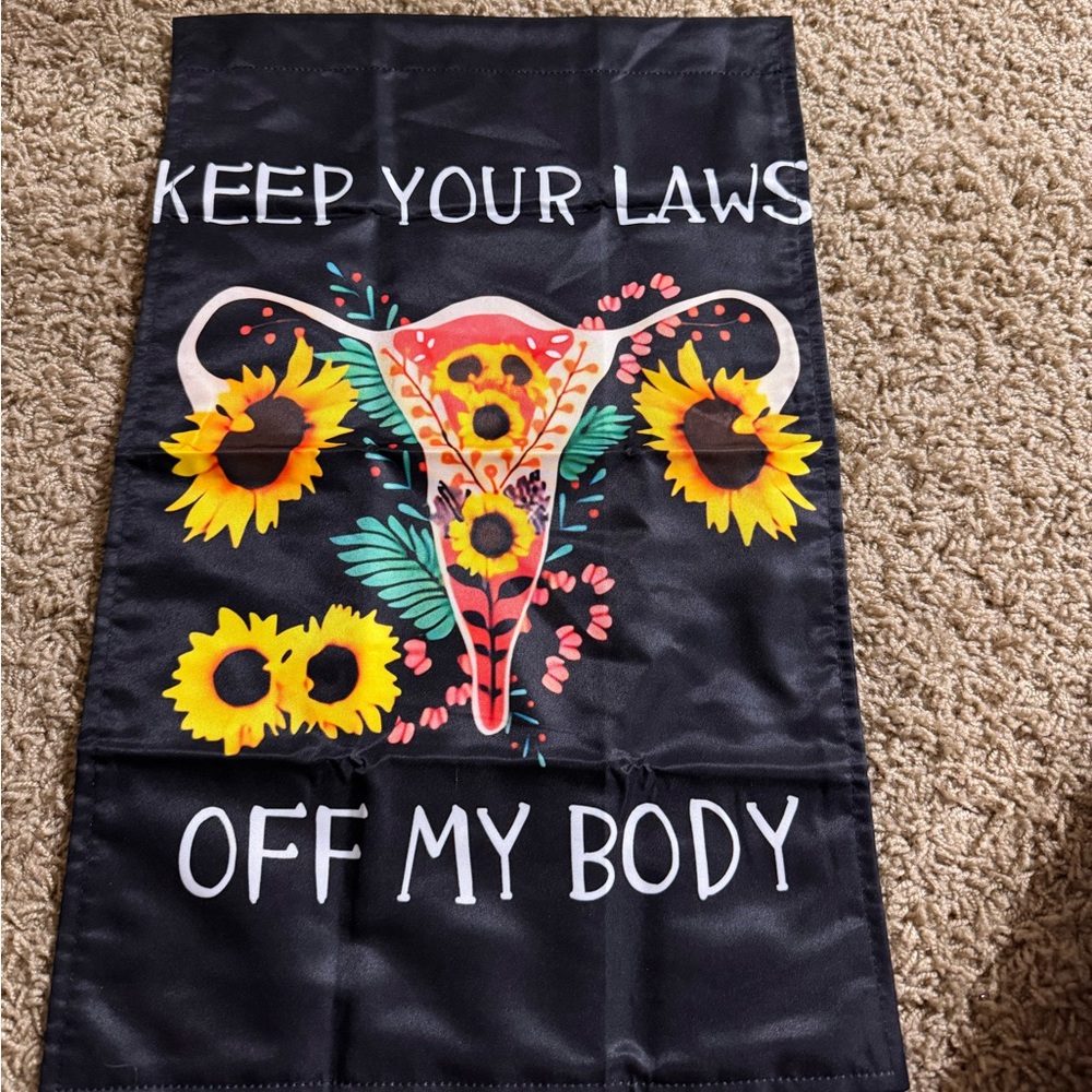 Black and Yellow Skull Art with Sunflower Accents